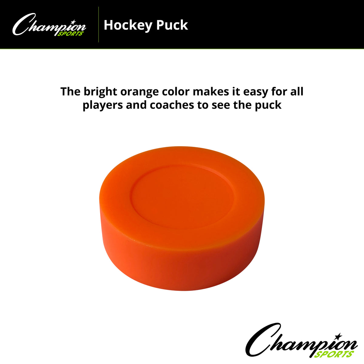 Champion Sports Hockey Pucks