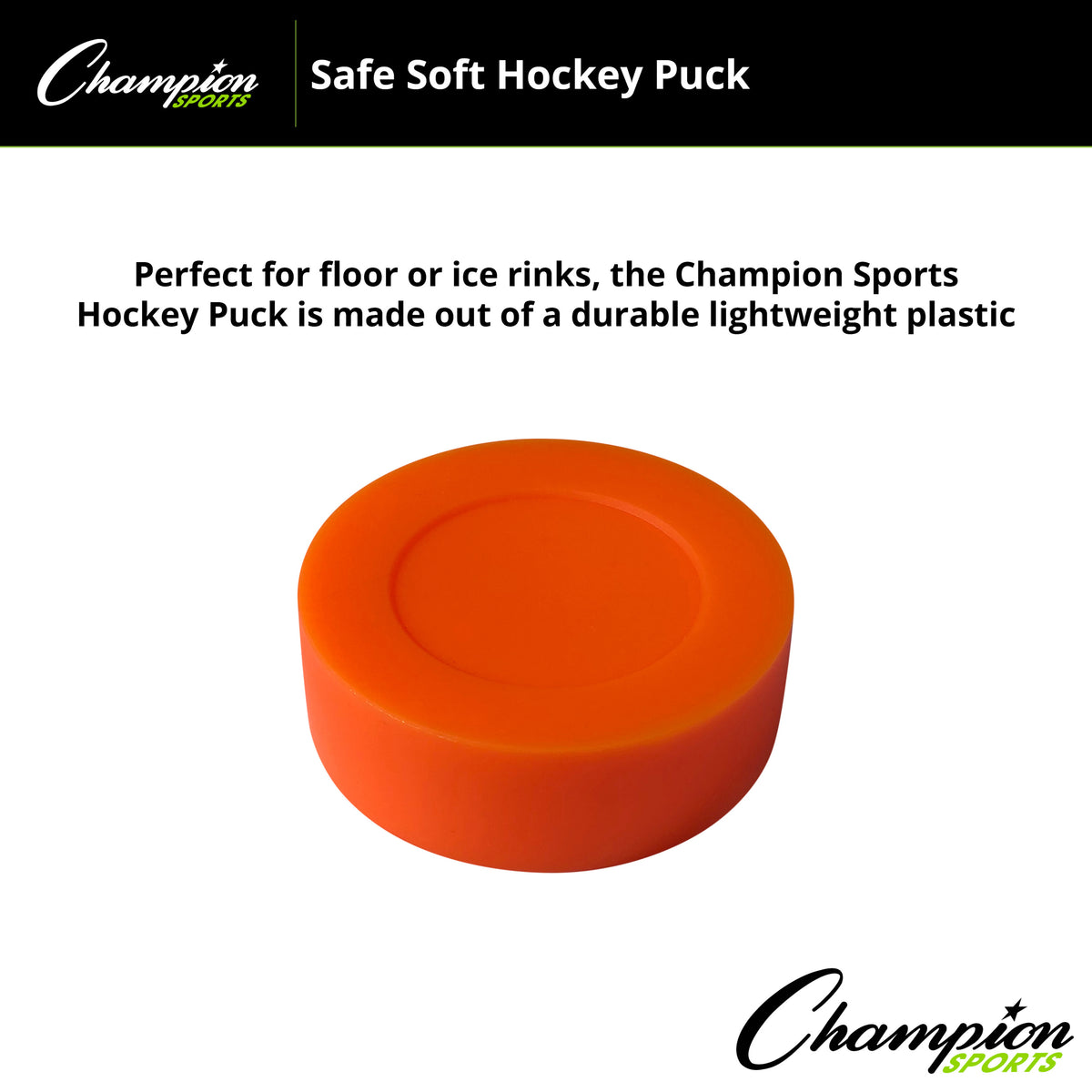 Champion Sports Hockey Pucks