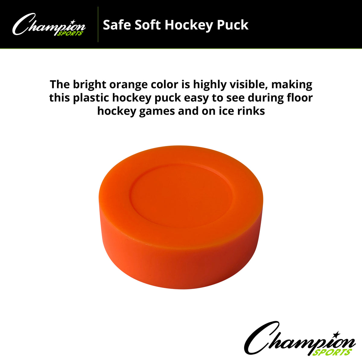 Champion Sports Hockey Pucks