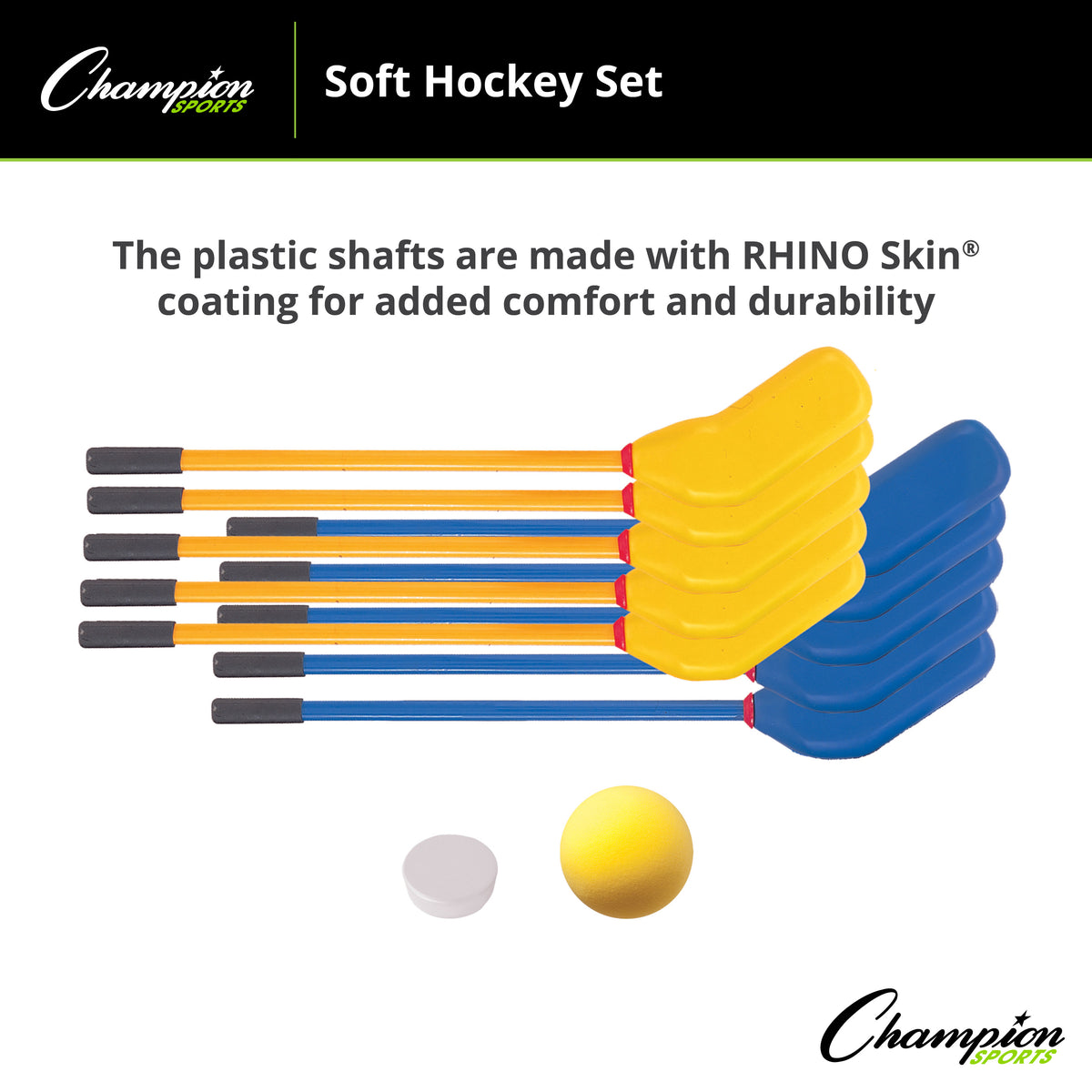 Champion Sports Soft Hockey Set