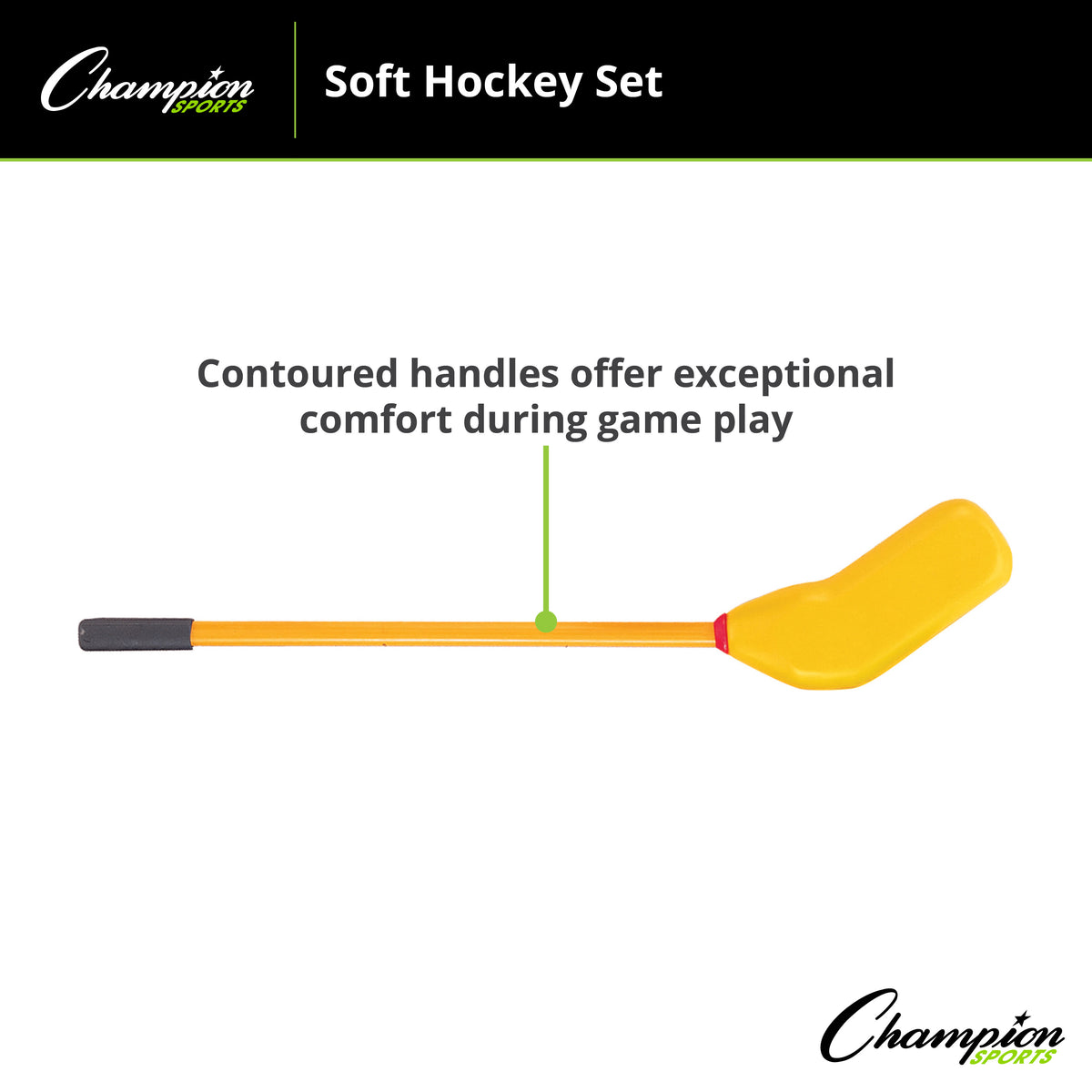 Champion Sports Soft Hockey Set