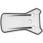 Champro HX Two-Tone Jaw Guard - White Black