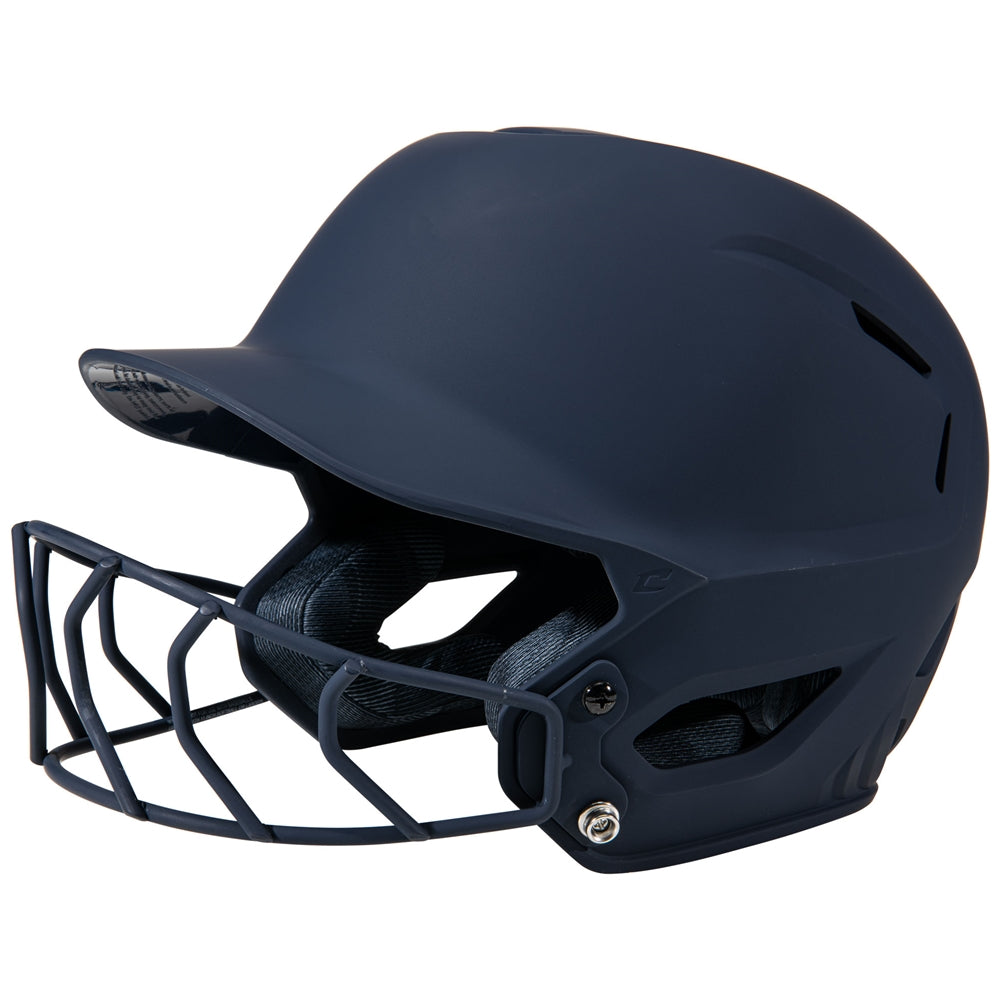Champro HXE Fastpitch Matte Batting Helmet - Navy