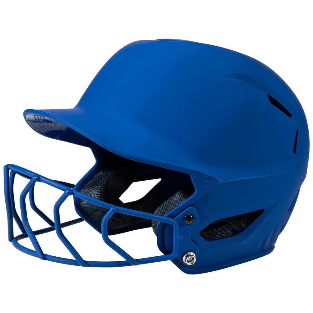 Champro HXE Fastpitch Matte Batting Helmet - Royal