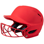Champro HXE Fastpitch Matte Batting Helmet - Scarlet