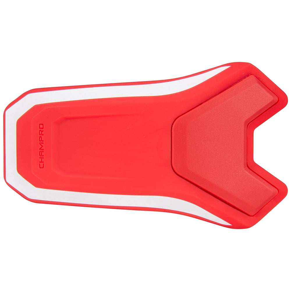 Champro HXE Two-Tone Jaw Guard - Scarlet