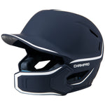 Champro HXE Two-Tone Matte Batting Helmet w/Jaw Guard - Navy