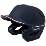 Champro HXE Two-Tone Matte Baseball Helmet - Navywhitescarlet