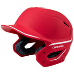 Champro HXE Two-Tone Matte Baseball Helmet - Scarlet