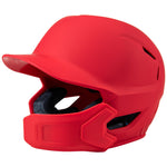 Champro HXE Matte Batting Helmet w/Jaw Guard - Scarlet