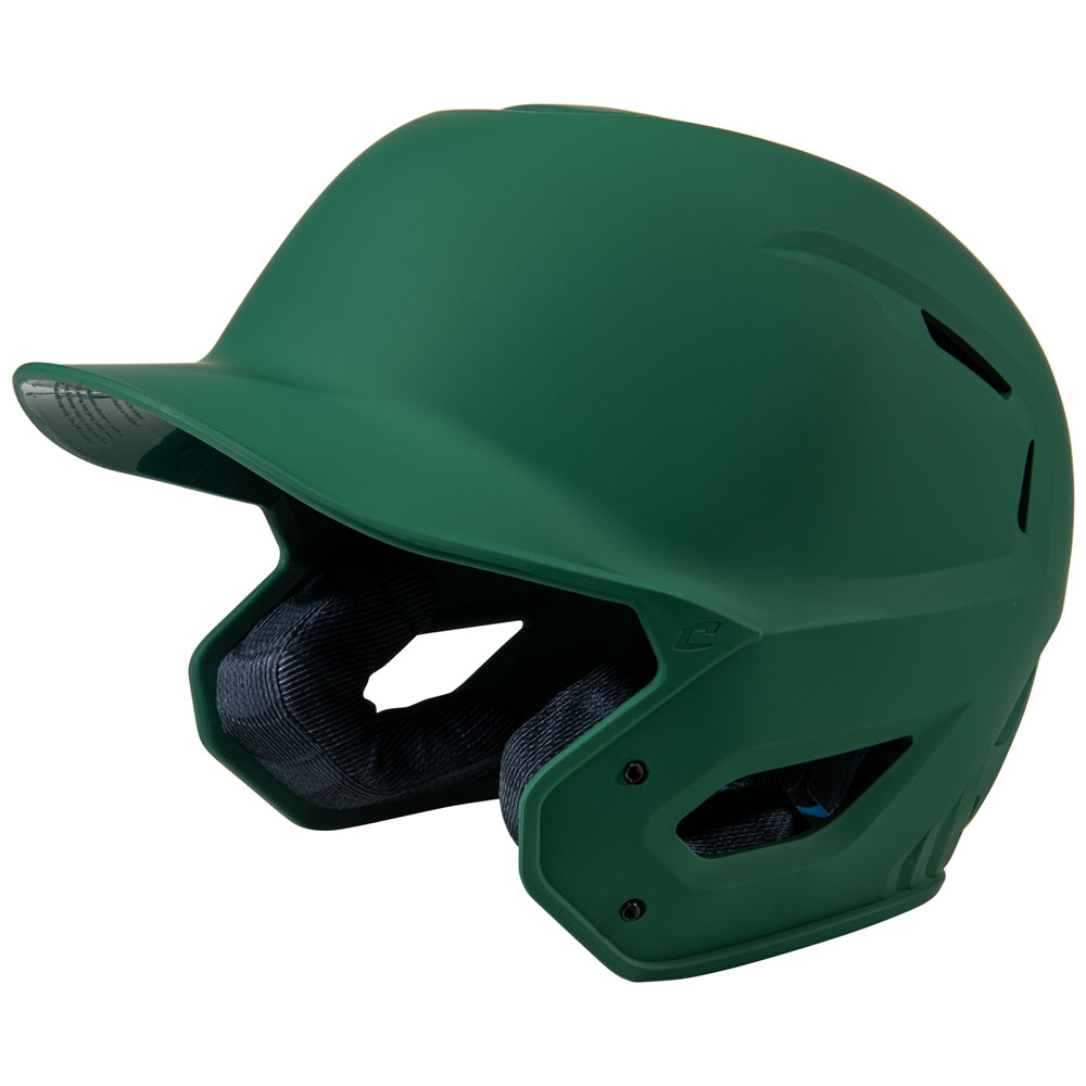 Champro HXE Matte Batting Helmet - Forest Green