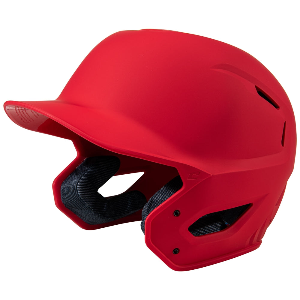 Champro HXE Matte Batting Helmet - Scarlet