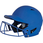 Champro HX Rise Batting Helmet w/Facemask - Royal