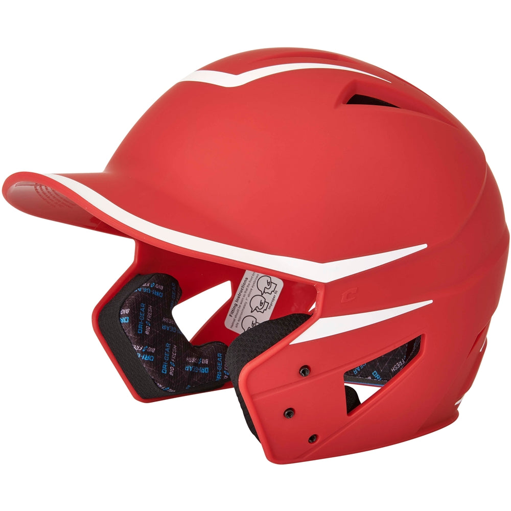 Champro HX Legend Batting Helmet - Scarlet White