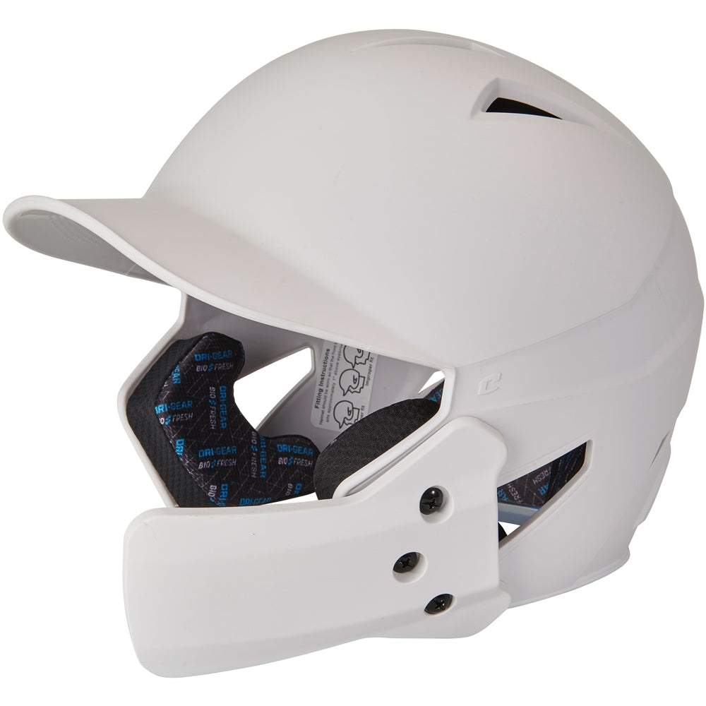 Champro HX Gamer Plus Batting Helmet - White