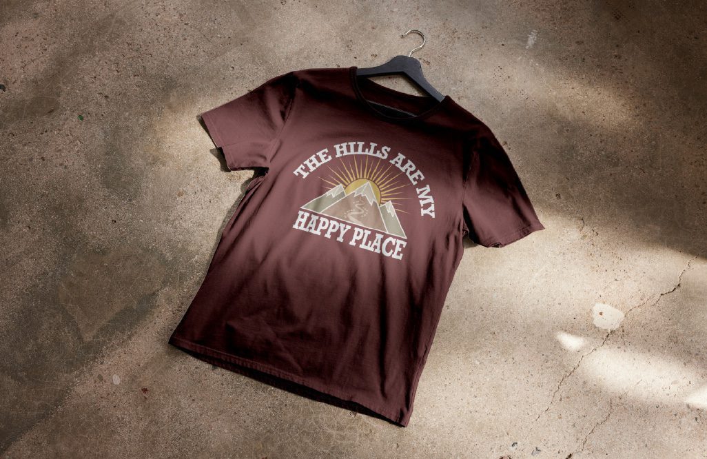 ST1 Sports Bella + Canvas Happy Place Tee