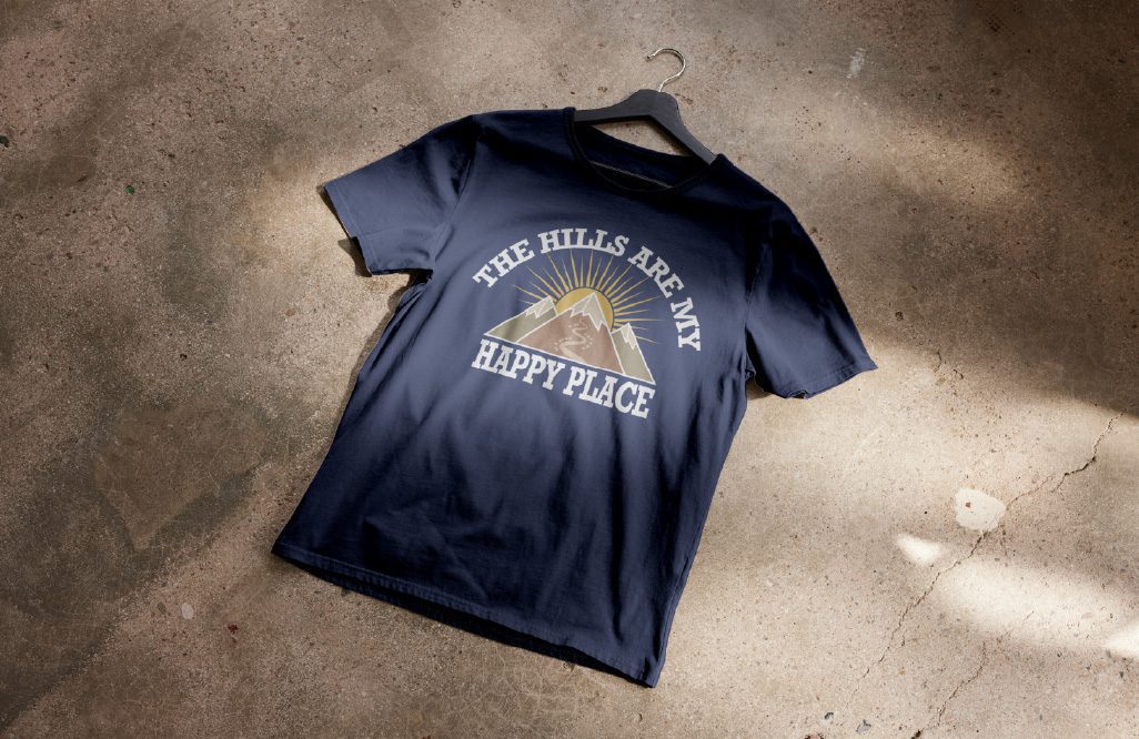 ST1 Sports Bella + Canvas Happy Place Tee