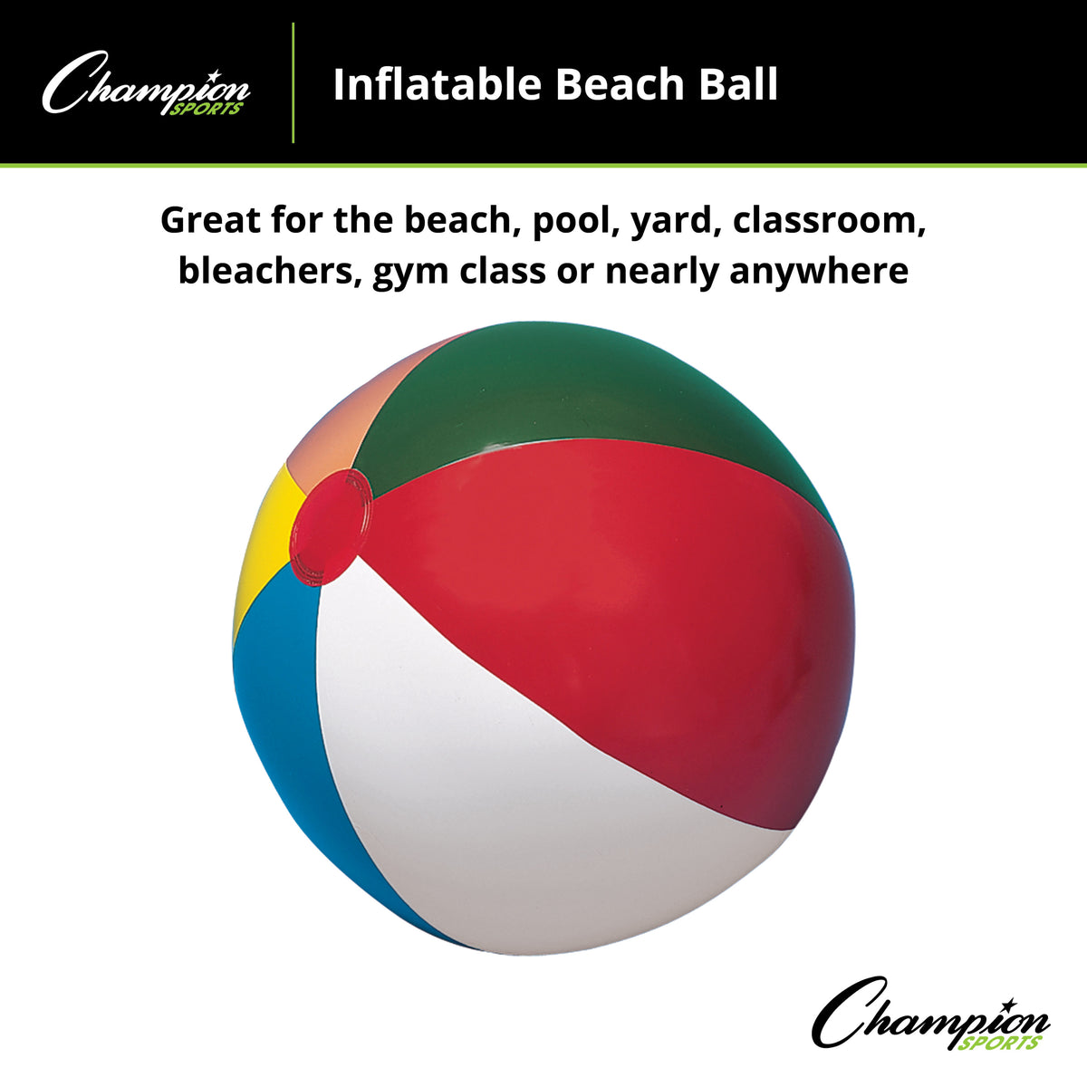 Champion Sports Beach Ball