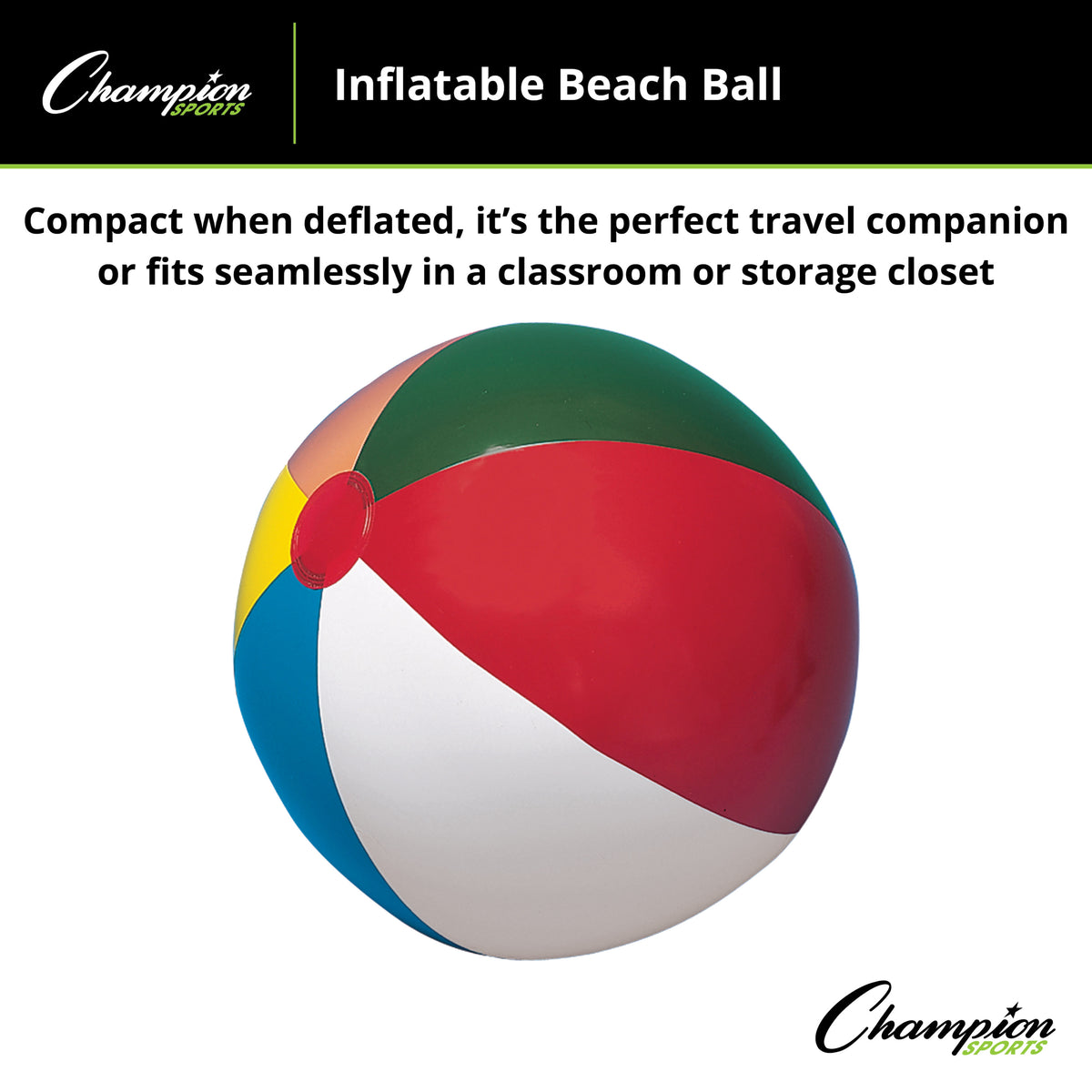 Champion Sports Beach Ball