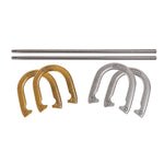 Champion Sports Deluxe Steel Horseshoe Set