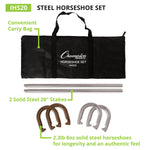 Champion Sports Steel Horseshoe Set