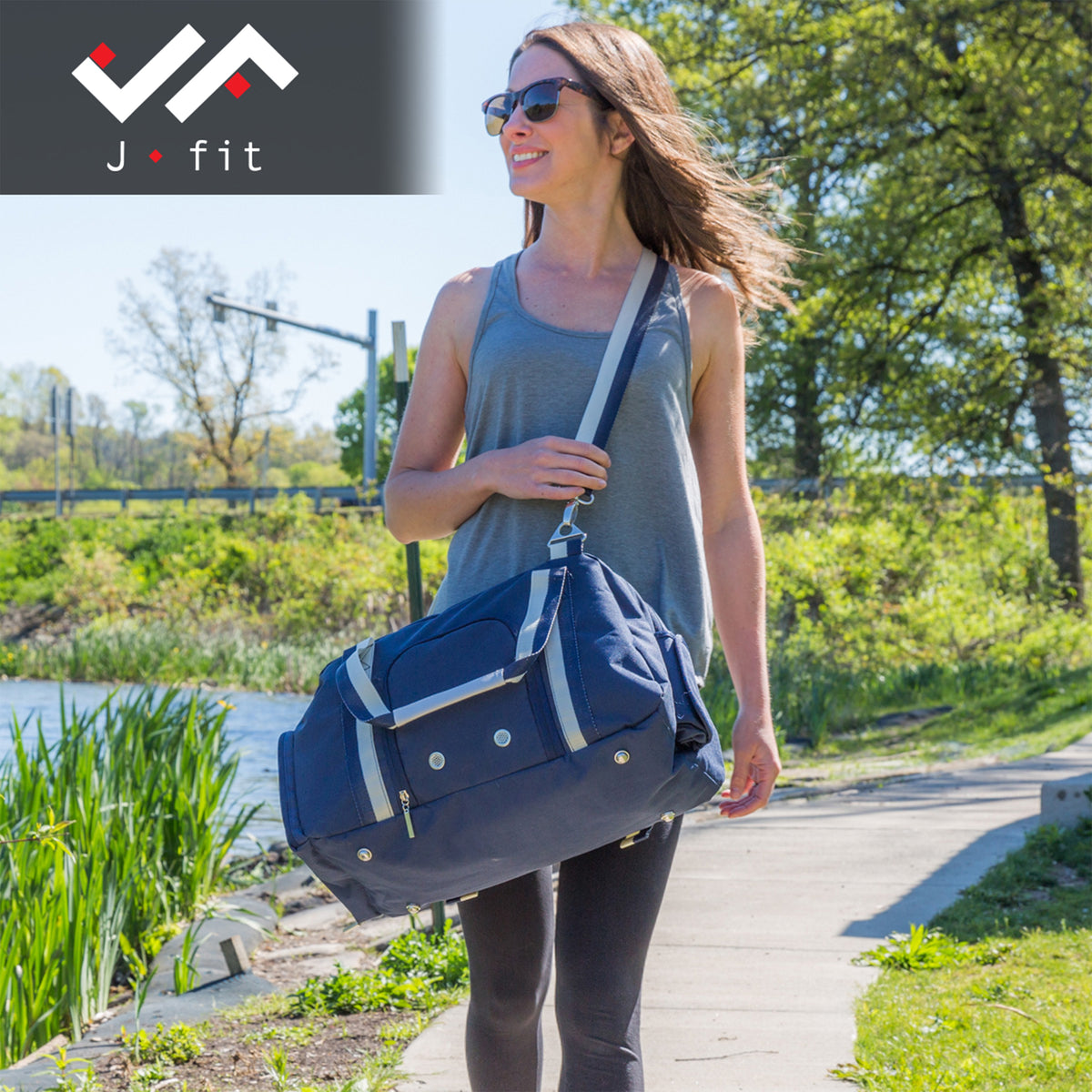Champion Sports JFIT Abbie Yoga Bag - Navy