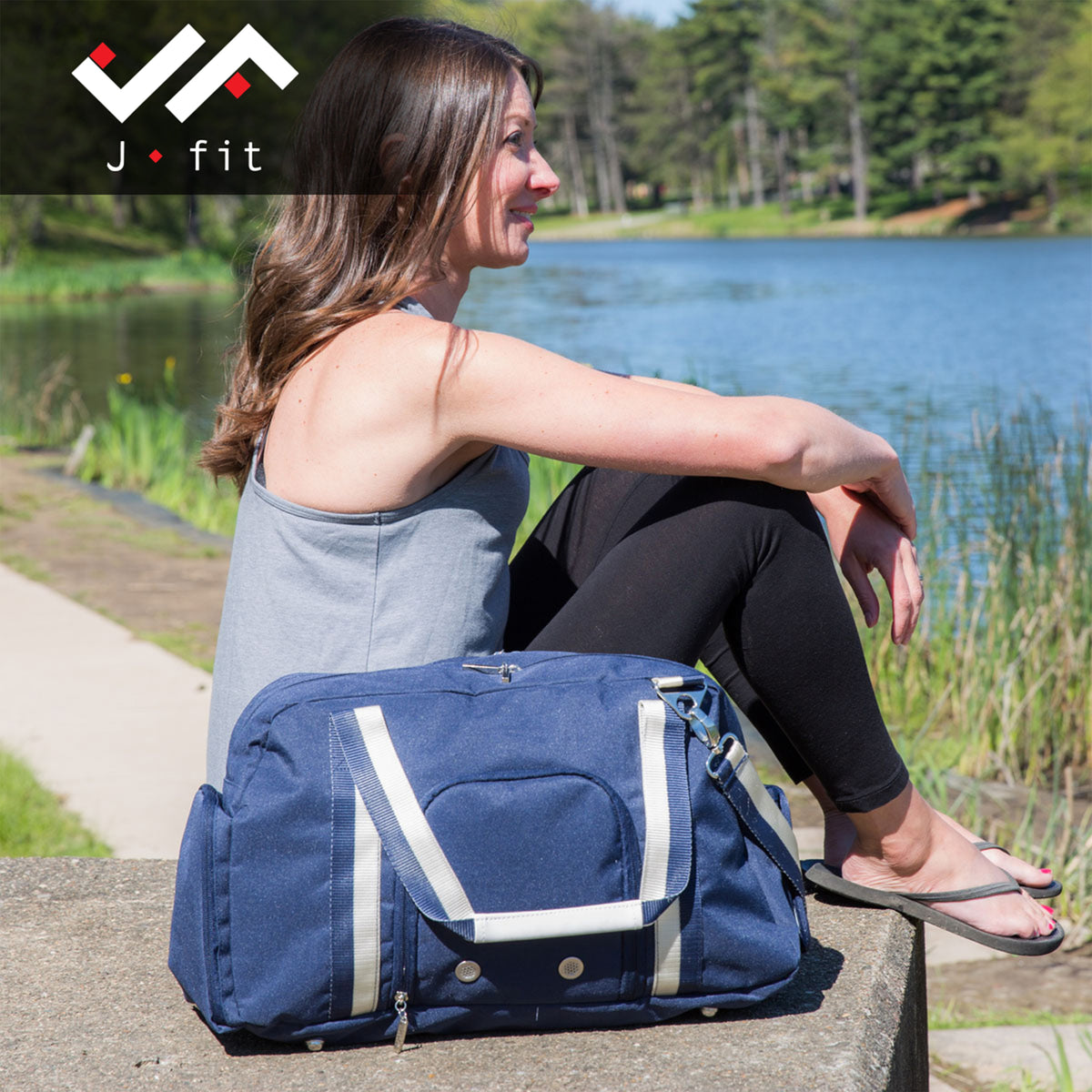Champion Sports JFIT Abbie Yoga Bag - Navy