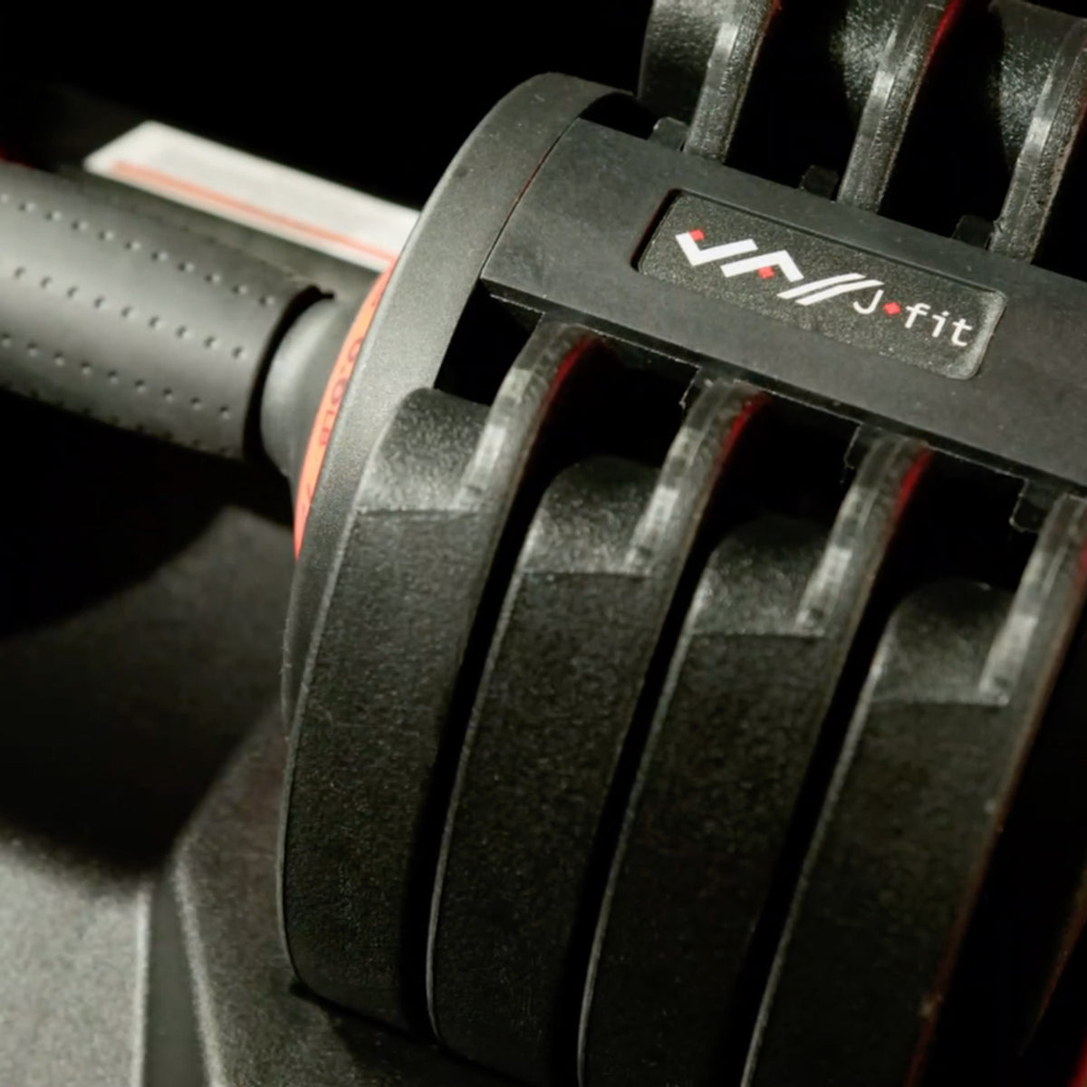 Champion Sports JFIT Adjustable Dumbbell Set - 6.6-55 lb