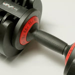 Champion Sports JFIT Adjustable Dumbbell Set - 6.6-55 lb