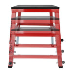 Champion Sports JFIT Adjustable Plyo Box - 12"/16"/20"