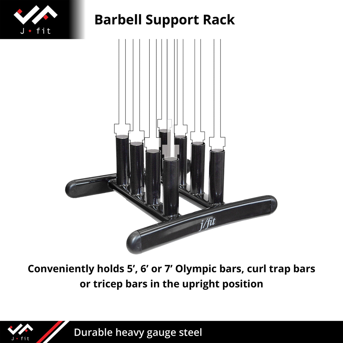 Champion Sports JFIT Barbell Support Rack