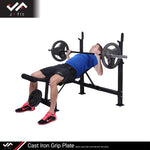 Champion Sports JFIT Cast Iron Grip Plate