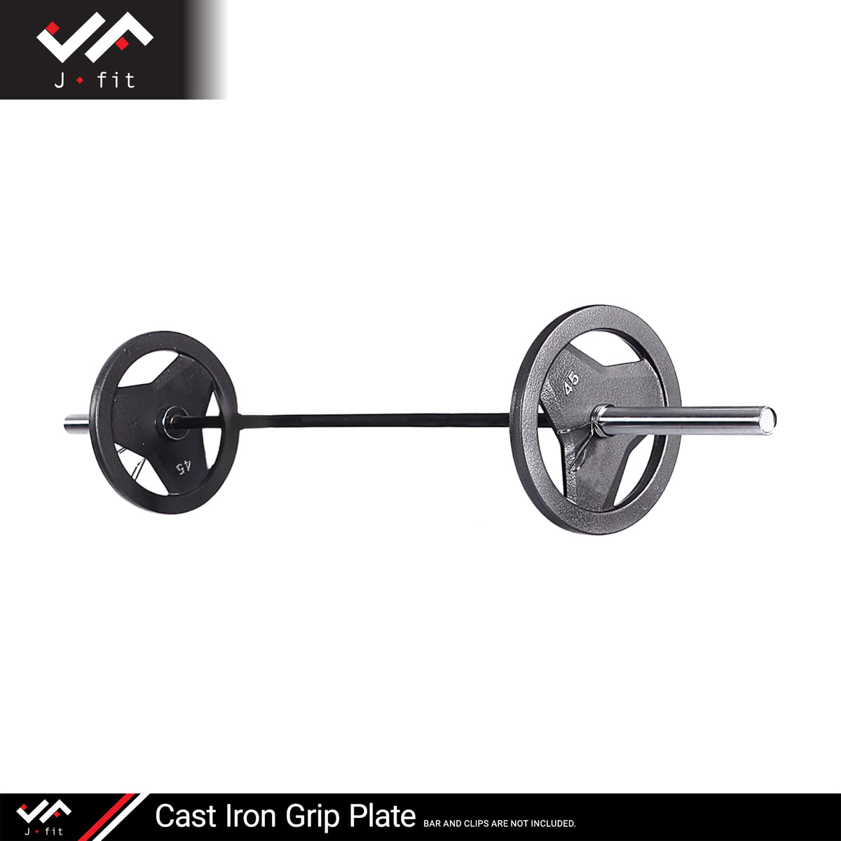 Champion Sports JFIT Cast Iron Grip Plate