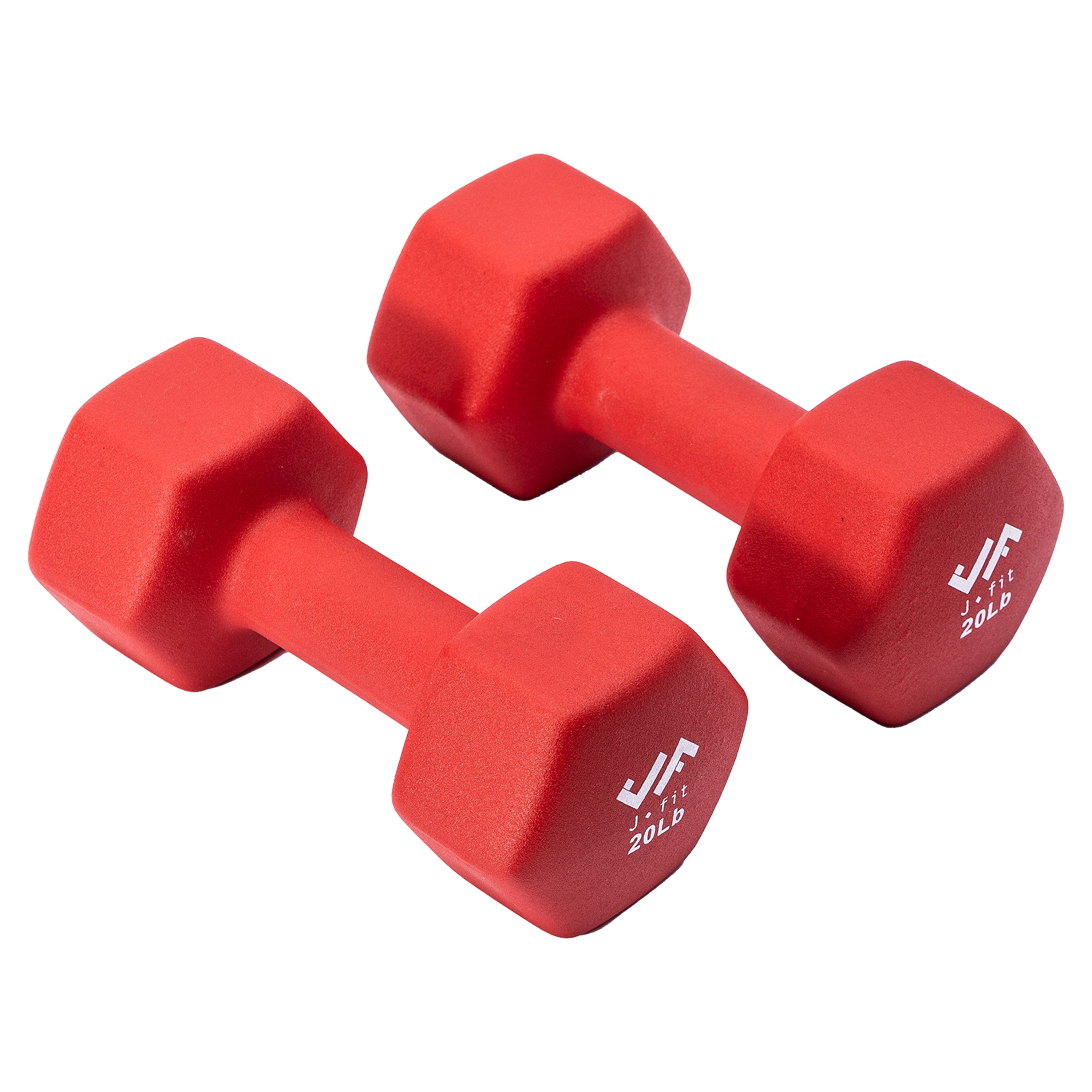 Champion Sports JFIT Neoprene Dumbbell Pair - 20 lb