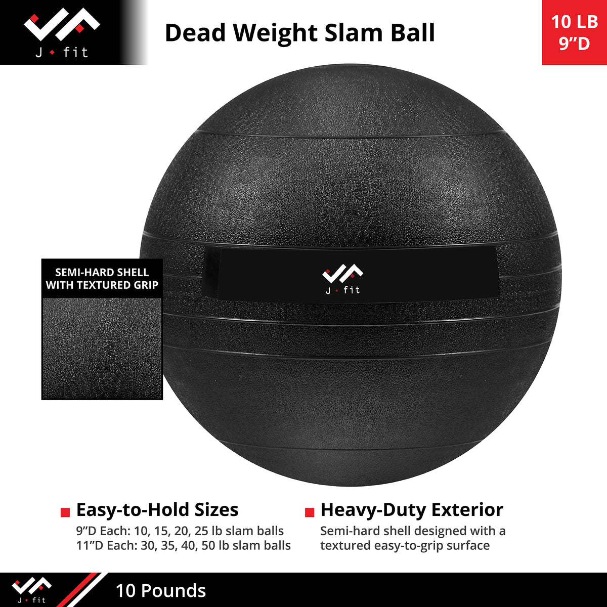 Champion Sports JFIT Dead Weight Slam Ball