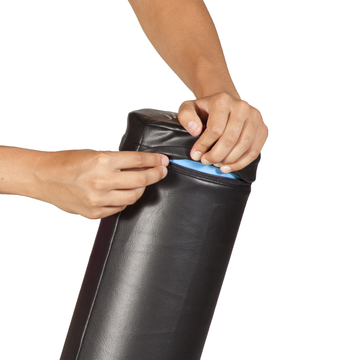 Champion Sports JFIT 36" EVA Foam Roller with Black Vinyl Cover