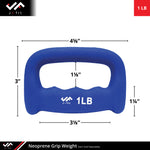 Champion Sports JFIT Neoprene Grip Weight
