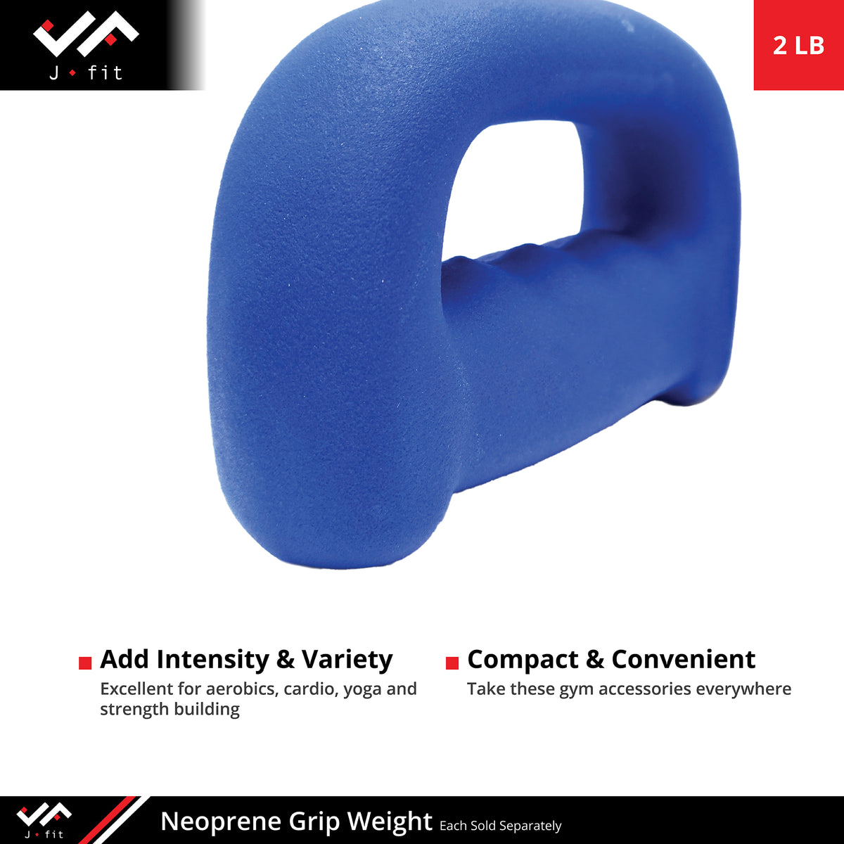 Champion Sports JFIT Neoprene Grip Weight