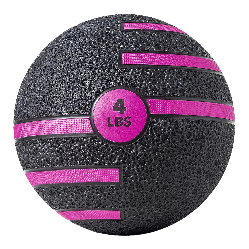 Champion Sports JFIT Medicine Ball with Dual Texture - 4 lb