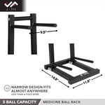Champion Sports JFIT 5-Tier Medicine Ball Rack