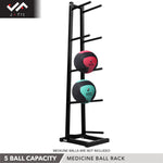 Champion Sports JFIT 5-Tier Medicine Ball Rack
