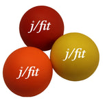 Champion Sports JFIT Muscle Knot Relief Balls - Set of 3 - Smooth