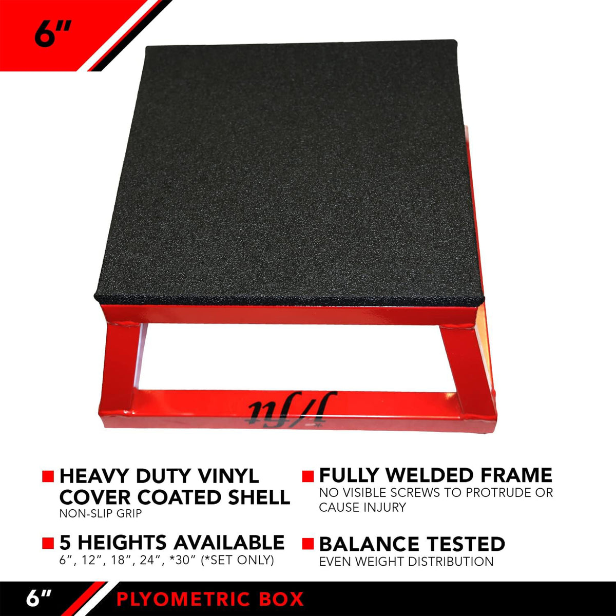 Champion Sports JFIT Plyo (Plyometric) Box
