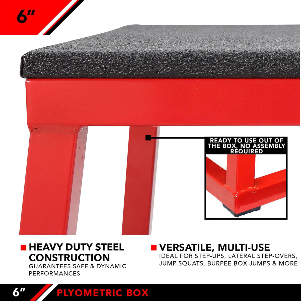 Champion Sports JFIT Plyo (Plyometric) Box
