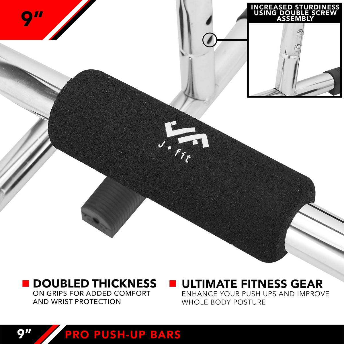 Champion Sports JFIT Push-Up Bar