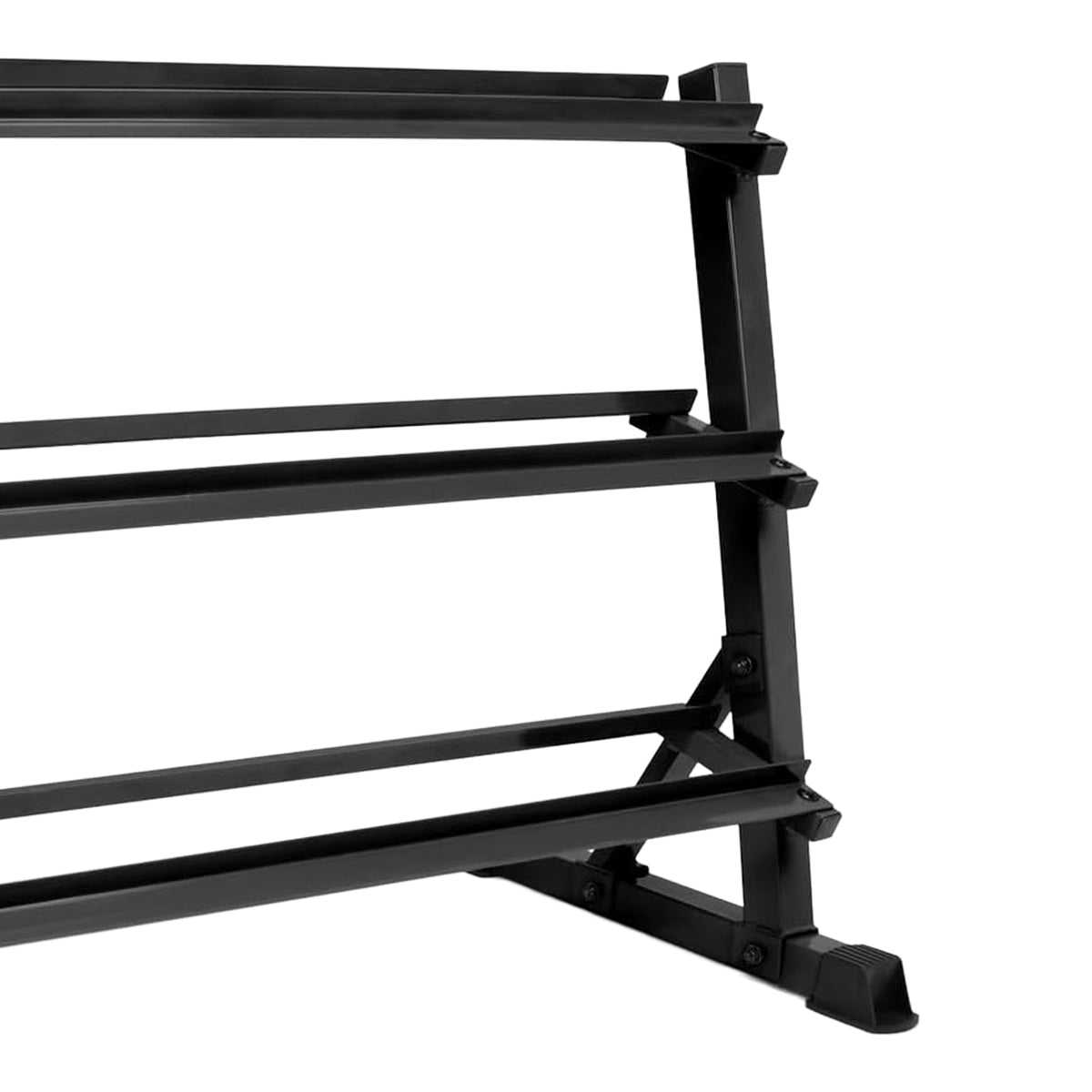 Champion Sports JFIT Rubber Hex Dumbbell Rack