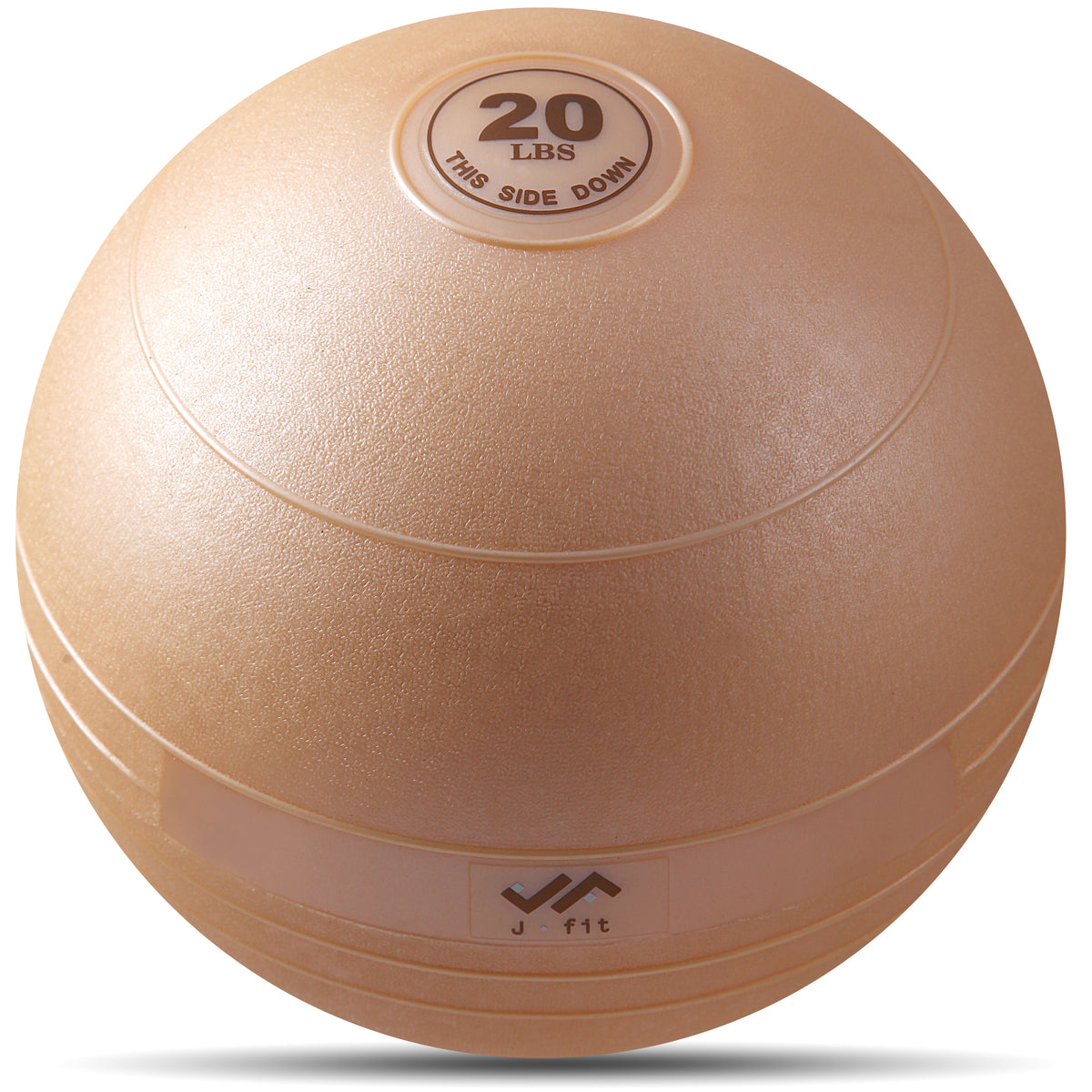 Champion Sports JFIT Slam Ball - 20 lb / Champagne