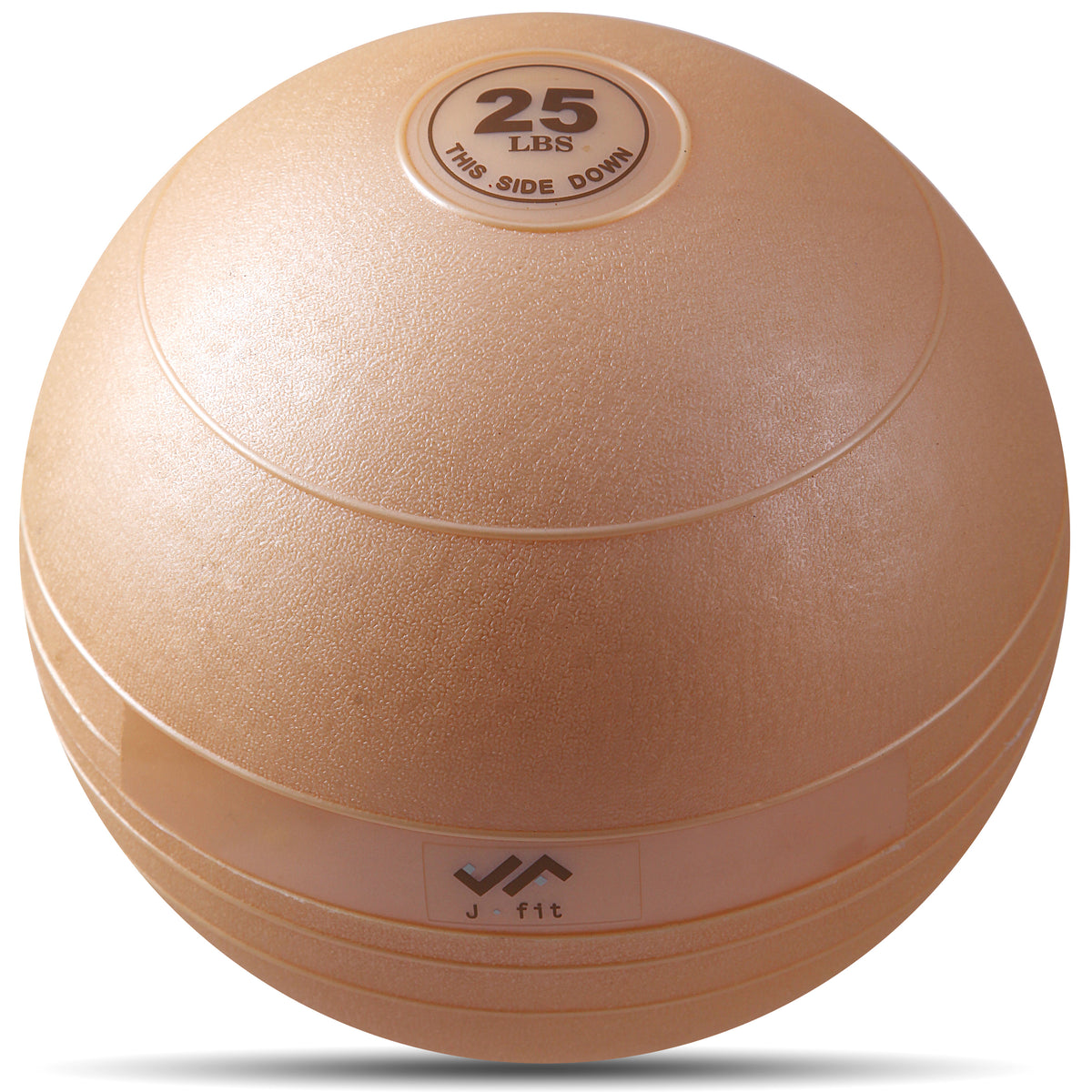 Champion Sports JFIT Slam Ball - 25 lb / Champagne
