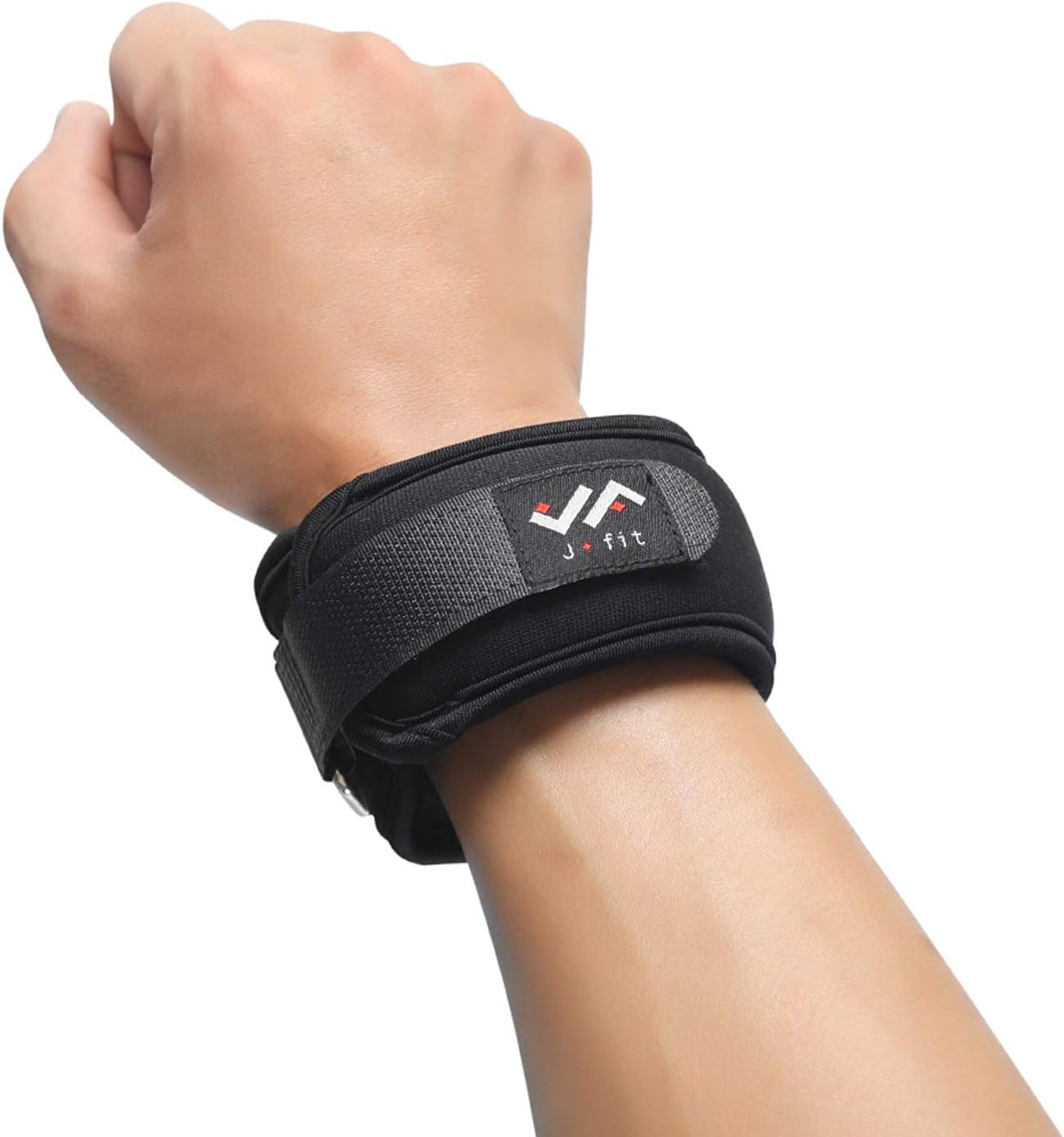 Champion Sports JFIT Adjustable Wrist Weights - Pair - 1 lb / Medium/Large