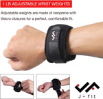 Champion Sports JFIT Adjustable Wrist Weights - Pair